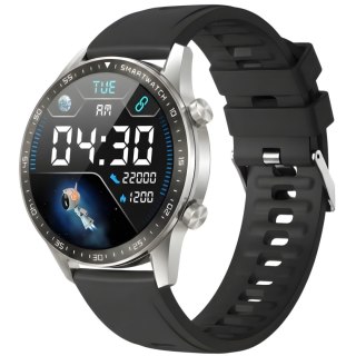 Smartwatch Gravity Srebrny 2 Paski GT10-7