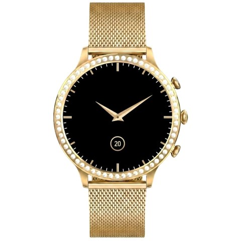 Smartwatch Gravity Złoty Pasek i Bransoleta GT5-3