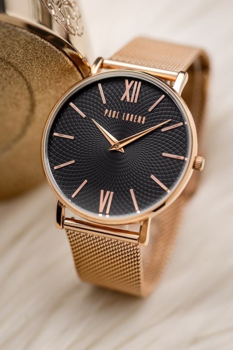 ZEGAREK DAMSKI PAUL LORENS - PL11989B7-1D3 (zg520d) + BOX