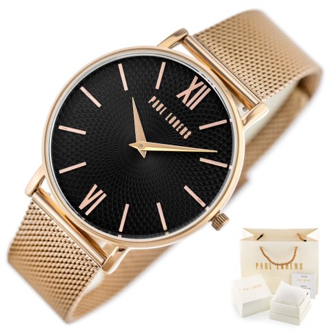 ZEGAREK DAMSKI PAUL LORENS - PL11989B7-1D3 (zg520d) + BOX