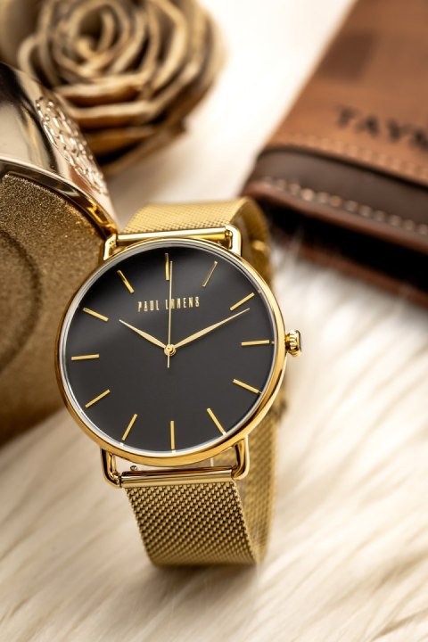 ZEGAREK DAMSKI PAUL LORENS - PL13032B-1D1 (zg554b) + BOX