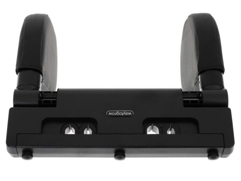 Zagłówek samochodowy poduszka podróżna oparcie na głowę szyje do samochodu regulowane czarny