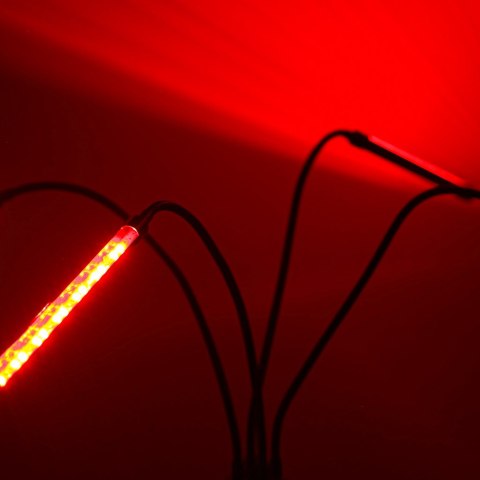 Lampa do roślin LED uprawy wzrostu panel na statywie 4x80LED