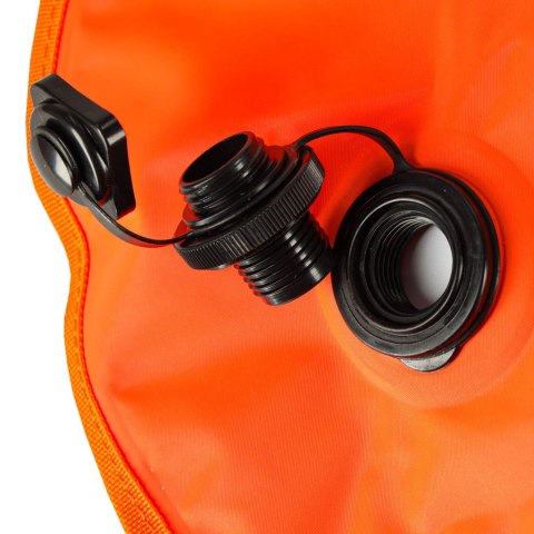 Bojka do pływania boja asekuracyjna ratunkowa pływacka sucha kieszeń gwizdek 28l