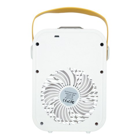 Klimatyzator klimator przenośny wentylator biurkowy nawilżacz 3w1 USB biały